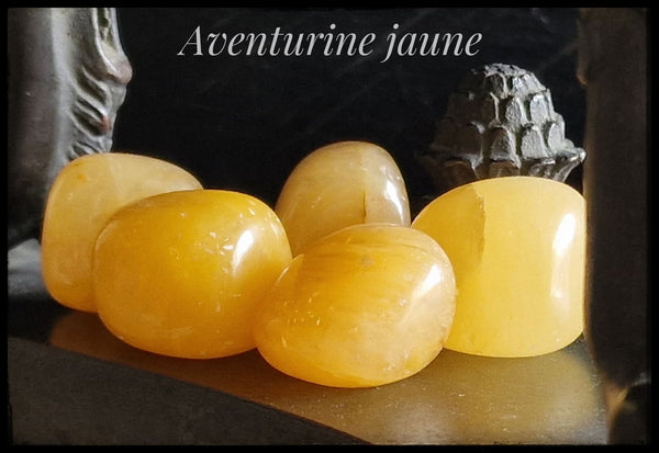 Aventurine Jaune en pierre roulée