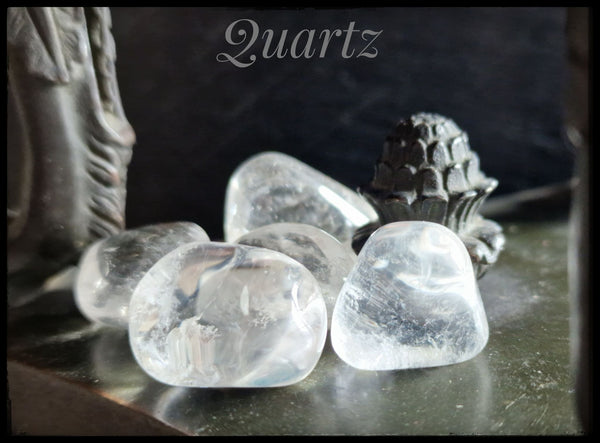 Quartz - Cristal de Roche en pierre roulée